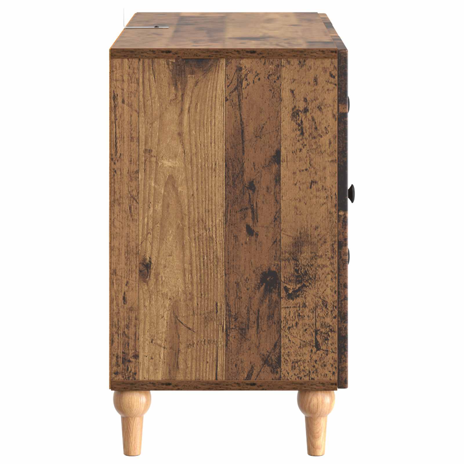 TV-skab Gammelt træ 89 x 34,5 x 60 cm Konstrueret træ