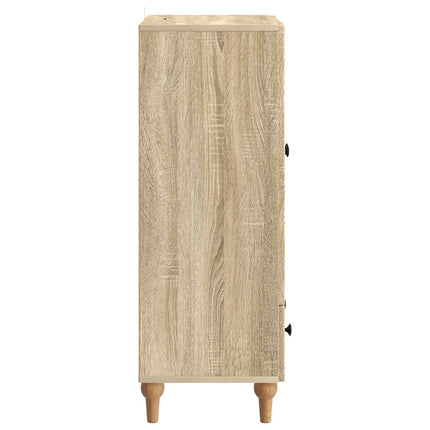 Sideboard Sonoma-eg 66 x 34,5 x 95 cm Konstrueret træ