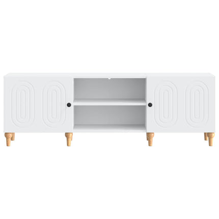 TV-skab Hvid 150 x 31 x 50 cm Konstrueret træ
