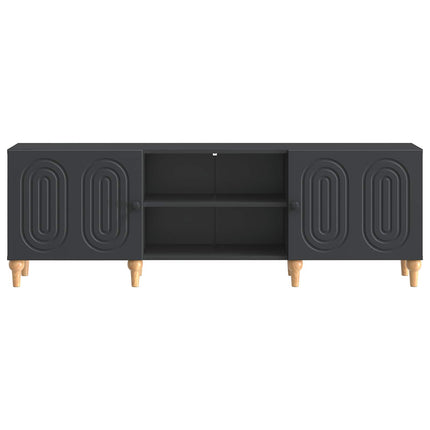 TV-skab 150 x 31 x 50 cm Sort Konstrueret træ