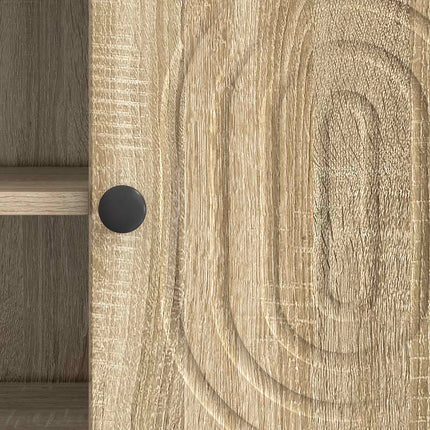TV-skab Sonoma-eg 102 x 34,5 x 50 cm Konstrueret træ