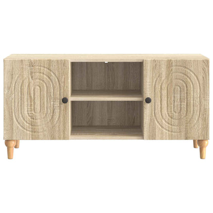 TV-skab Sonoma-eg 102 x 34,5 x 50 cm Konstrueret træ