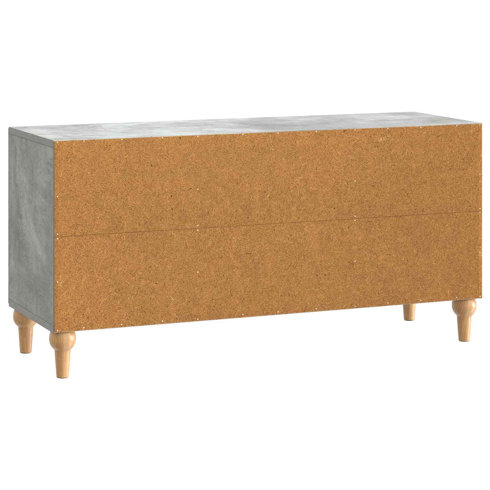 TV-skab Betongrå 102 x 34,5 x 50 cm Konstrueret træ