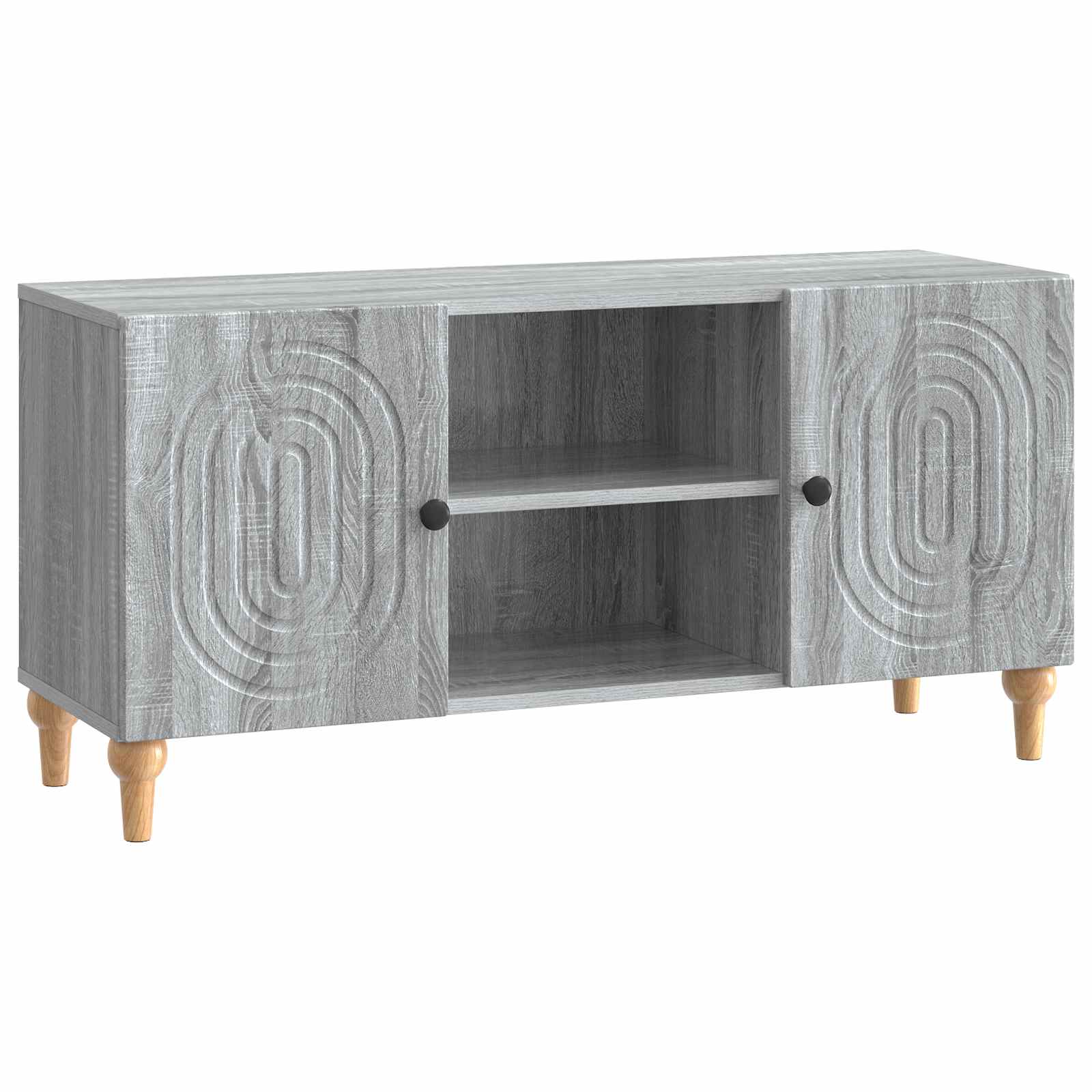 TV-skab Grå sonoma-eg 102 x 34,5 x 50 cm Konstrueret træ