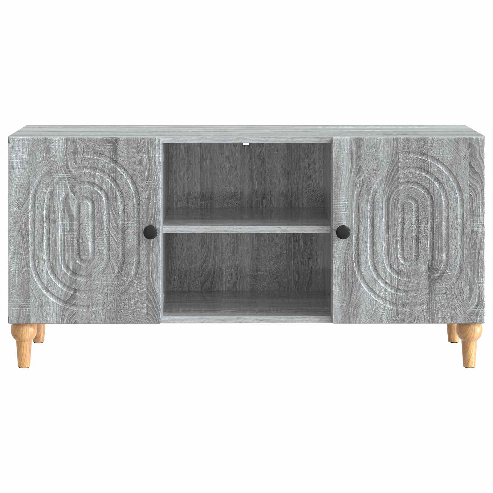 TV-skab Grå sonoma-eg 102 x 34,5 x 50 cm Konstrueret træ