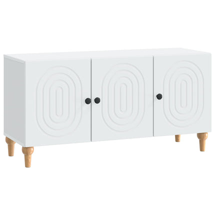TV-skab Hvid 99 x 34,5 x 50 cm Konstrueret træ