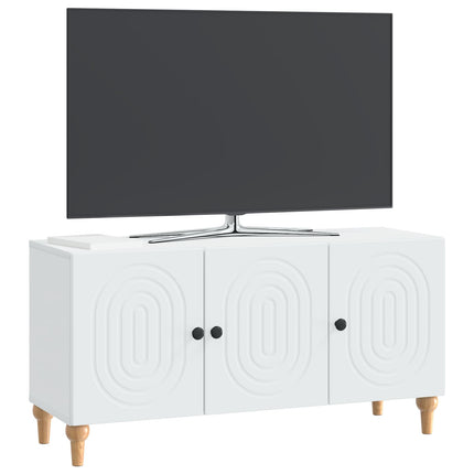 TV-skab Hvid 99 x 34,5 x 50 cm Konstrueret træ