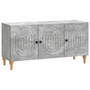 TV-skab Betongrå 99 x 34,5 x 50 cm Konstrueret træ