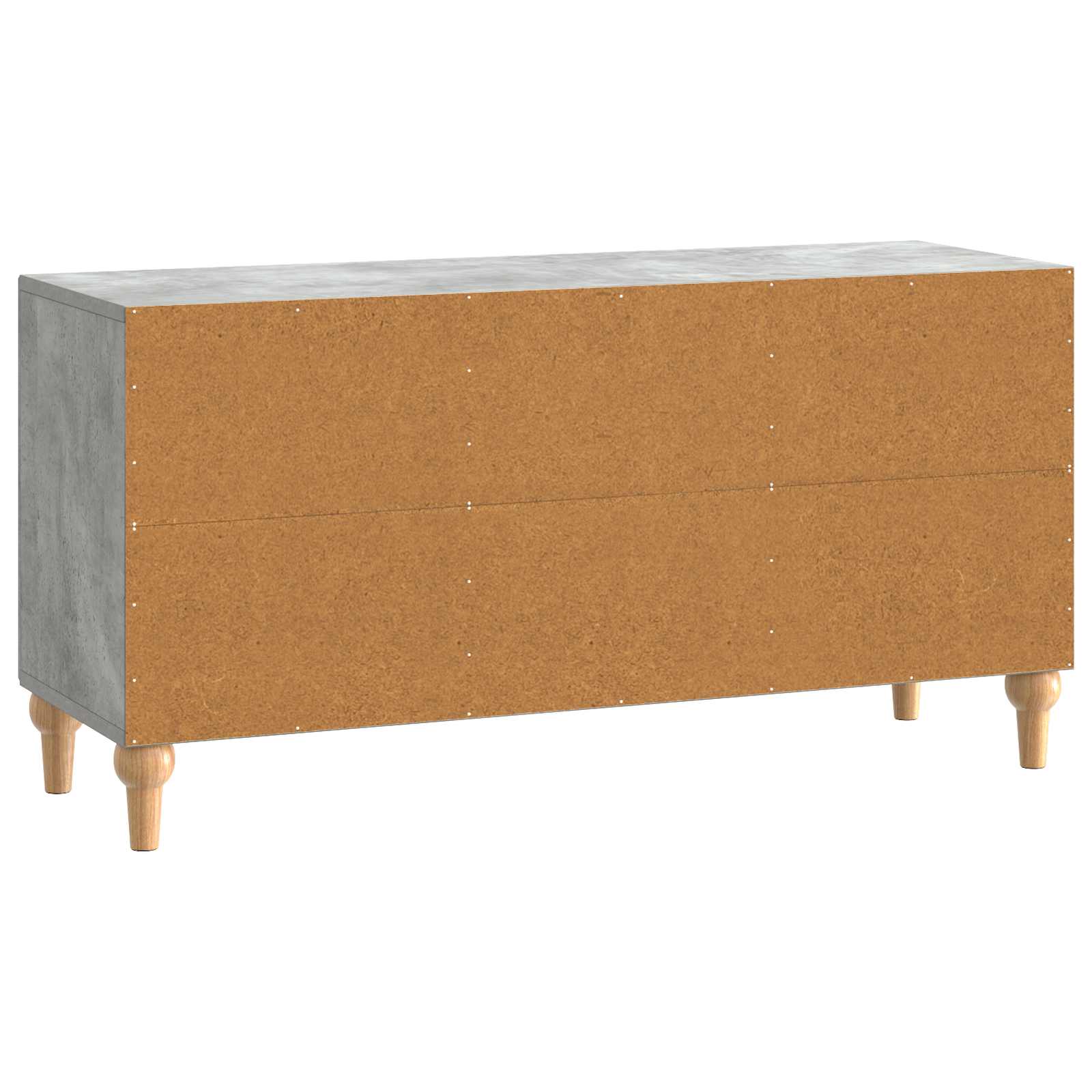 TV-skab Betongrå 99 x 34,5 x 50 cm Konstrueret træ