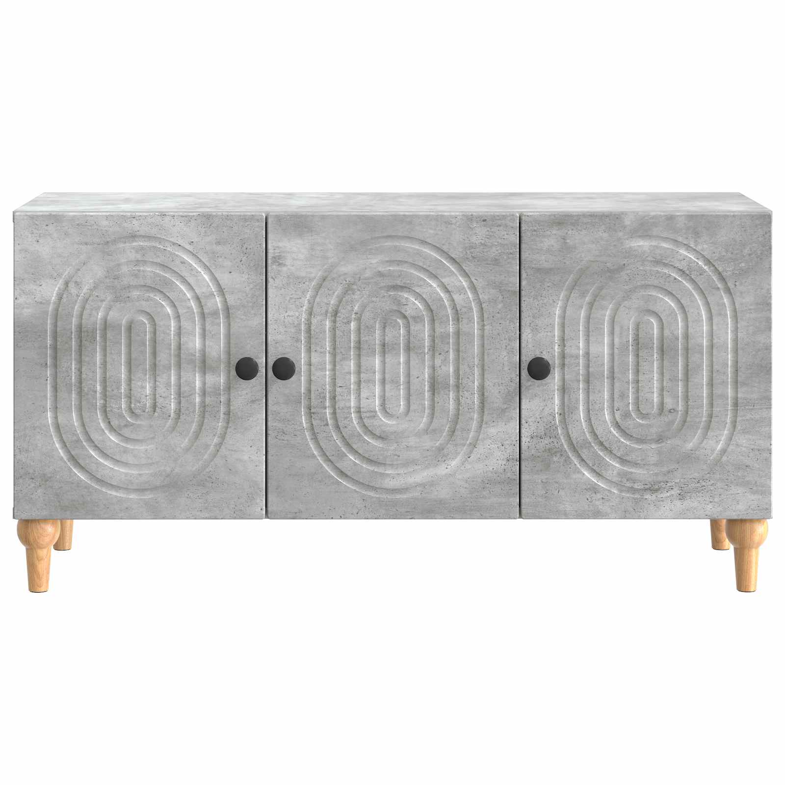 TV-skab Betongrå 99 x 34,5 x 50 cm Konstrueret træ