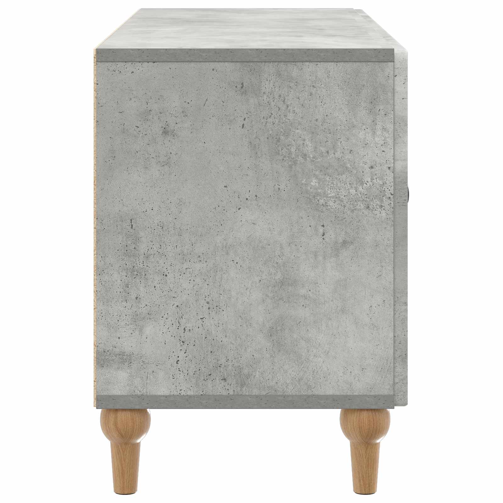 TV-skab Betongrå 99 x 34,5 x 50 cm Konstrueret træ