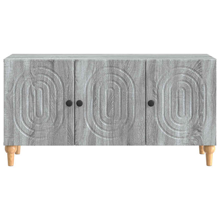 TV-skab 99 x 34,5 x 50 cm Grå sonoma-eg Konstrueret træ