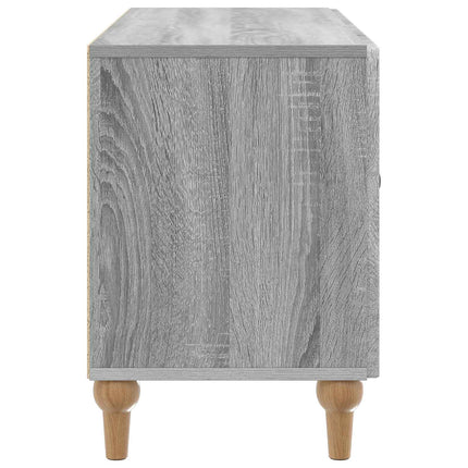 TV-skab 99 x 34,5 x 50 cm Grå sonoma-eg Konstrueret træ