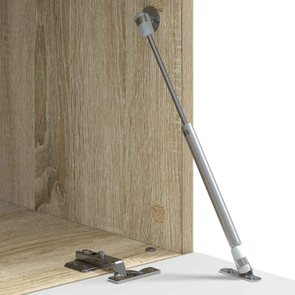 Sofabord Sonoma-eg 90 x 50 x 40 cm Konstrueret træ