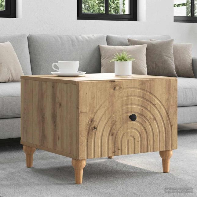 Sofabord Artisan-eg 49 x 50 x 40 cm Konstrueret træ