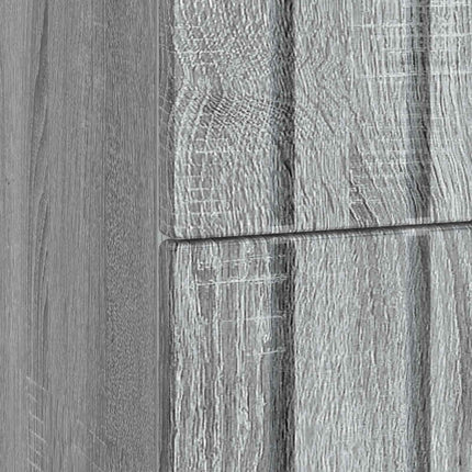 Natskab Grå sonoma-eg 62 x 34,5 x 49,5 cm Konstrueret træ