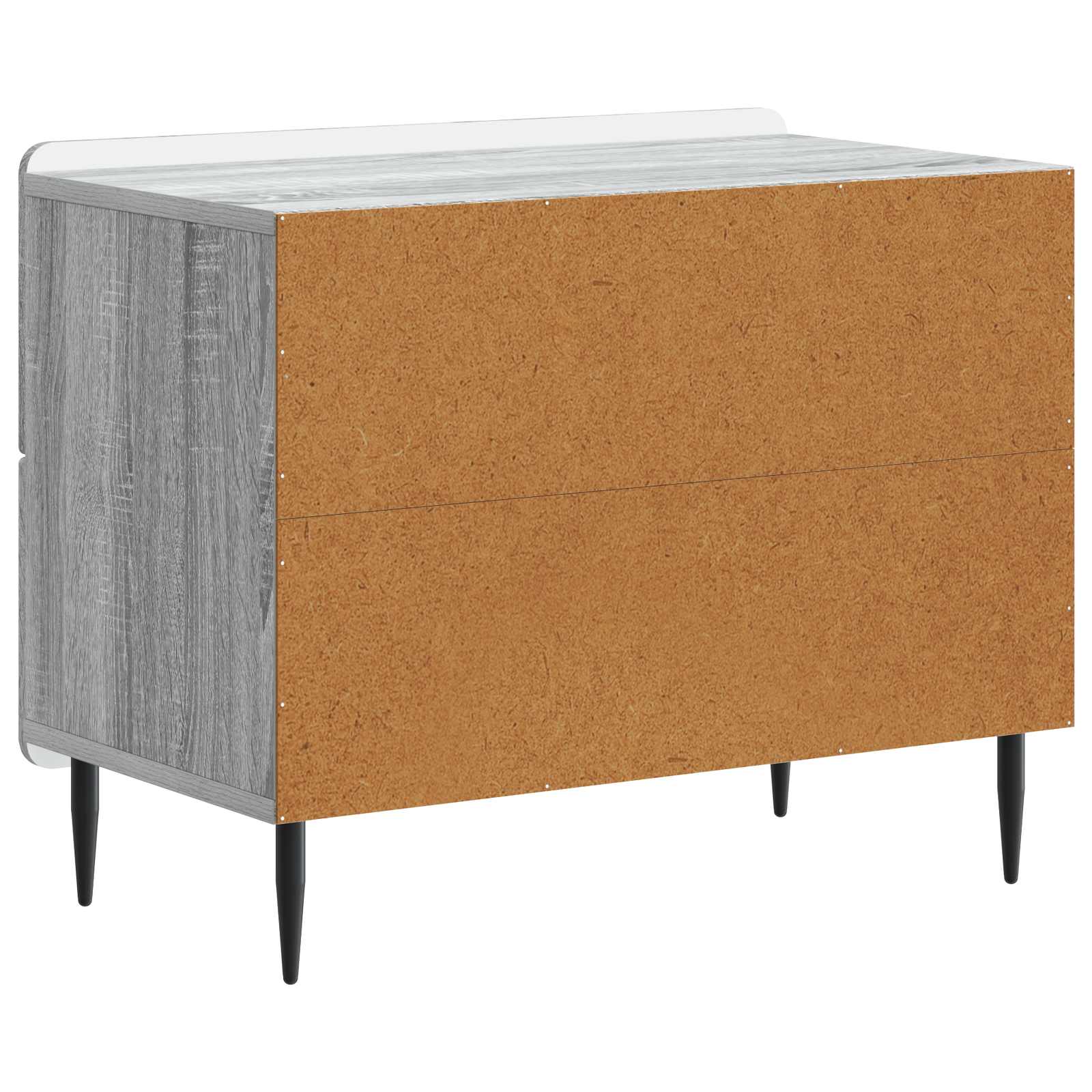 Natskab Grå sonoma-eg 62 x 34,5 x 49,5 cm Konstrueret træ