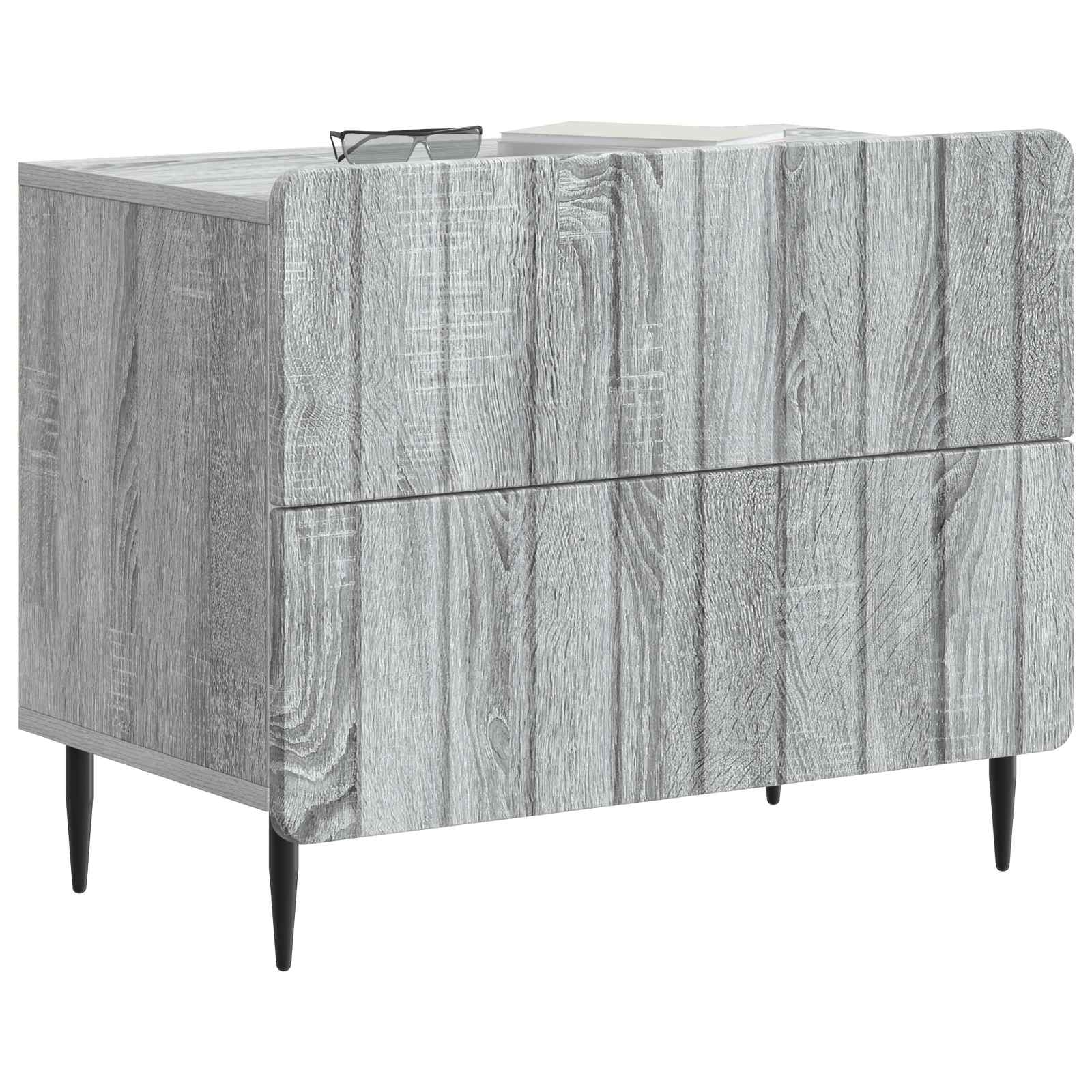 Natskab Grå sonoma-eg 62 x 34,5 x 49,5 cm Konstrueret træ