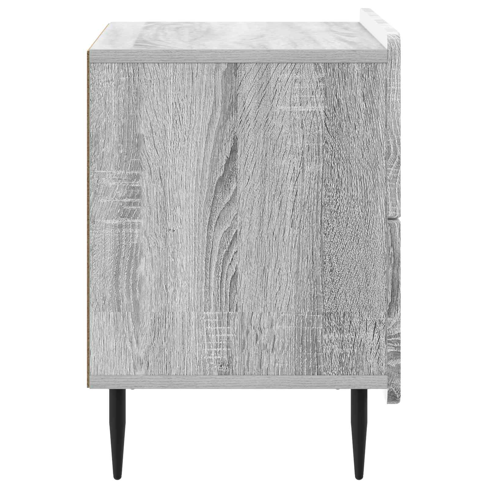 Natskab Grå sonoma-eg 62 x 34,5 x 49,5 cm Konstrueret træ