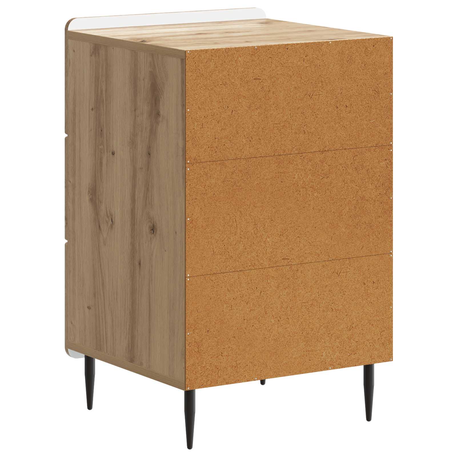 Natskab med skuffe Artisan-eg 43x 41 x 68 cm Konstrueret træ