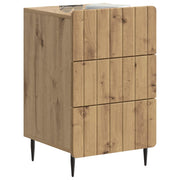 Natskab med skuffe Artisan-eg 43x 41 x 68 cm Konstrueret træ