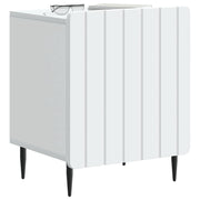 Natskab 2 pcs Hvid 43 x 34,5 x 52 cm Konstrueret træ