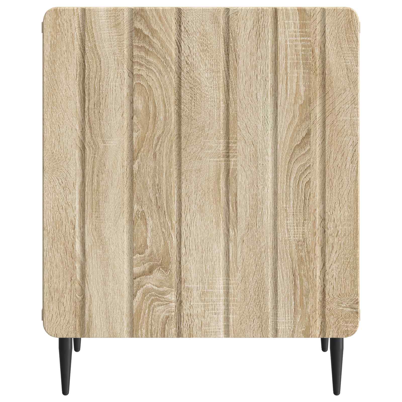 Natskab 2 pcs Sonoma-eg 43 x 34,5 x 52 cm Konstrueret træ