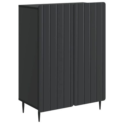 Sideboard Sort 66 x 34,5 x 92 cm Konstrueret træ