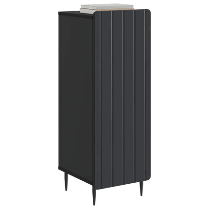Sideboard Sort 34,5 x 33 x 92 cm Konstrueret træ