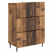 Skuffeskab Gammelt træ 66 x 34,5 x 92 cm Konstrueret træ