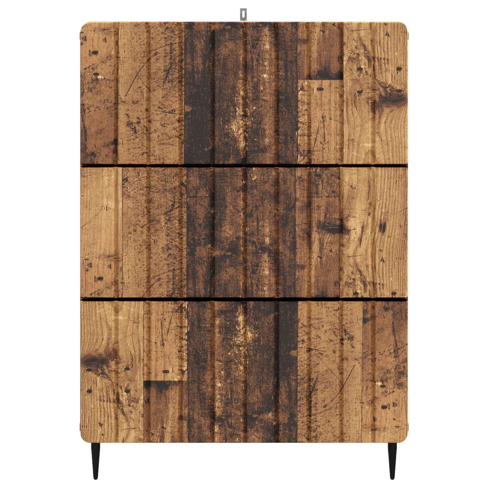 Skuffeskab Gammelt træ 66 x 34,5 x 92 cm Konstrueret træ