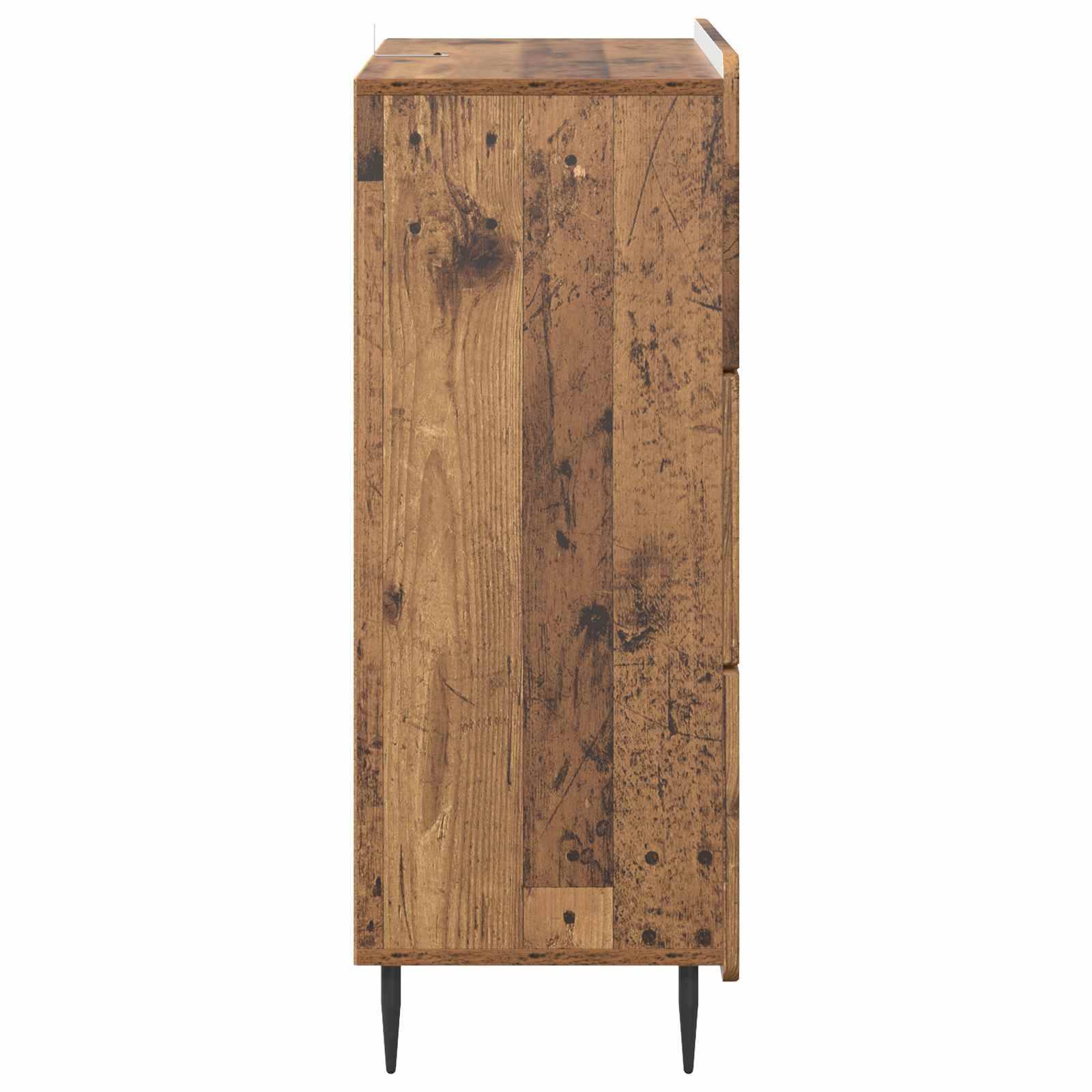 Skuffeskab Gammelt træ 66 x 34,5 x 92 cm Konstrueret træ