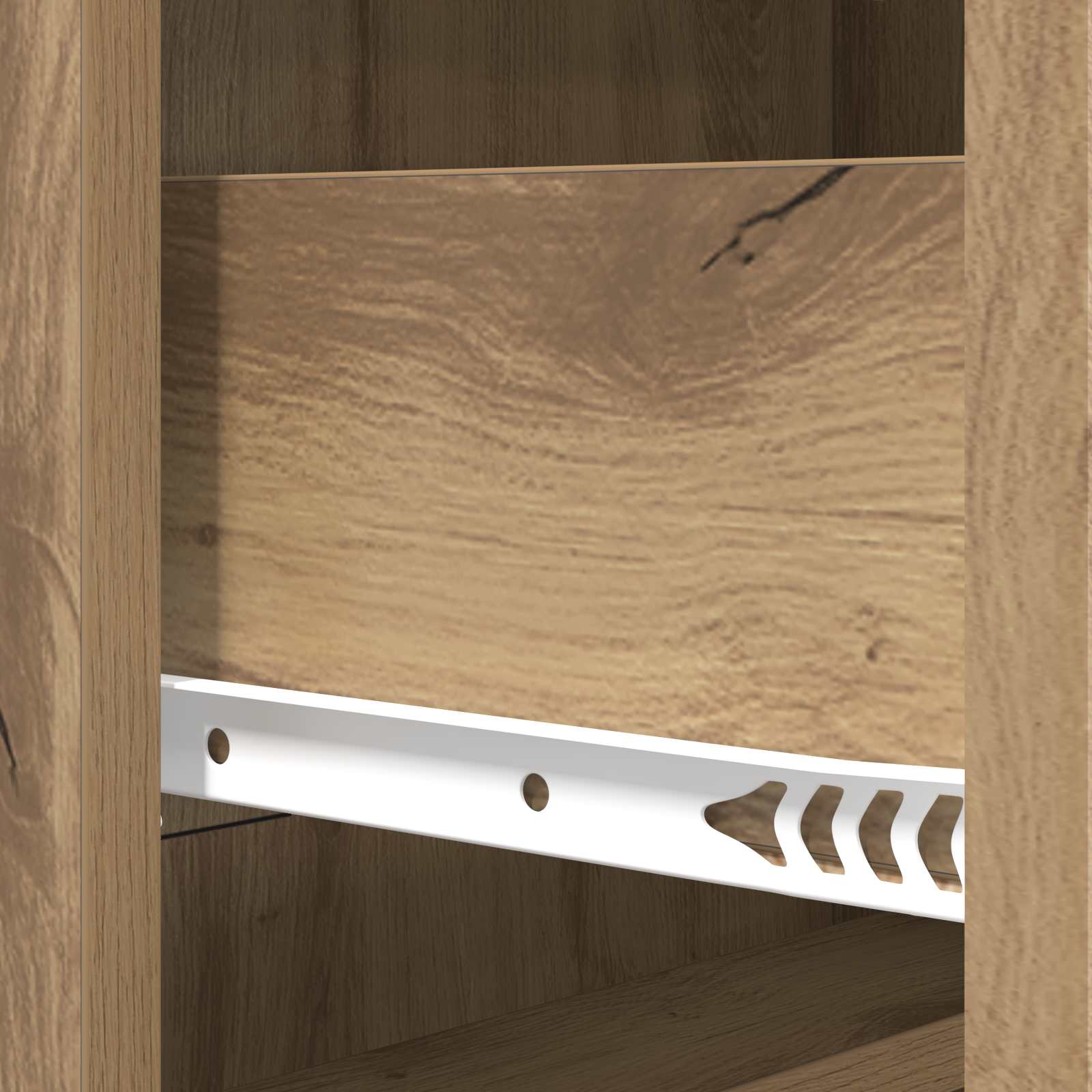 Skuffeskab Artisan-eg 66 x 34,5 x 92 cm Konstrueret træ