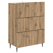 Skuffeskab Artisan-eg 66 x 34,5 x 92 cm Konstrueret træ