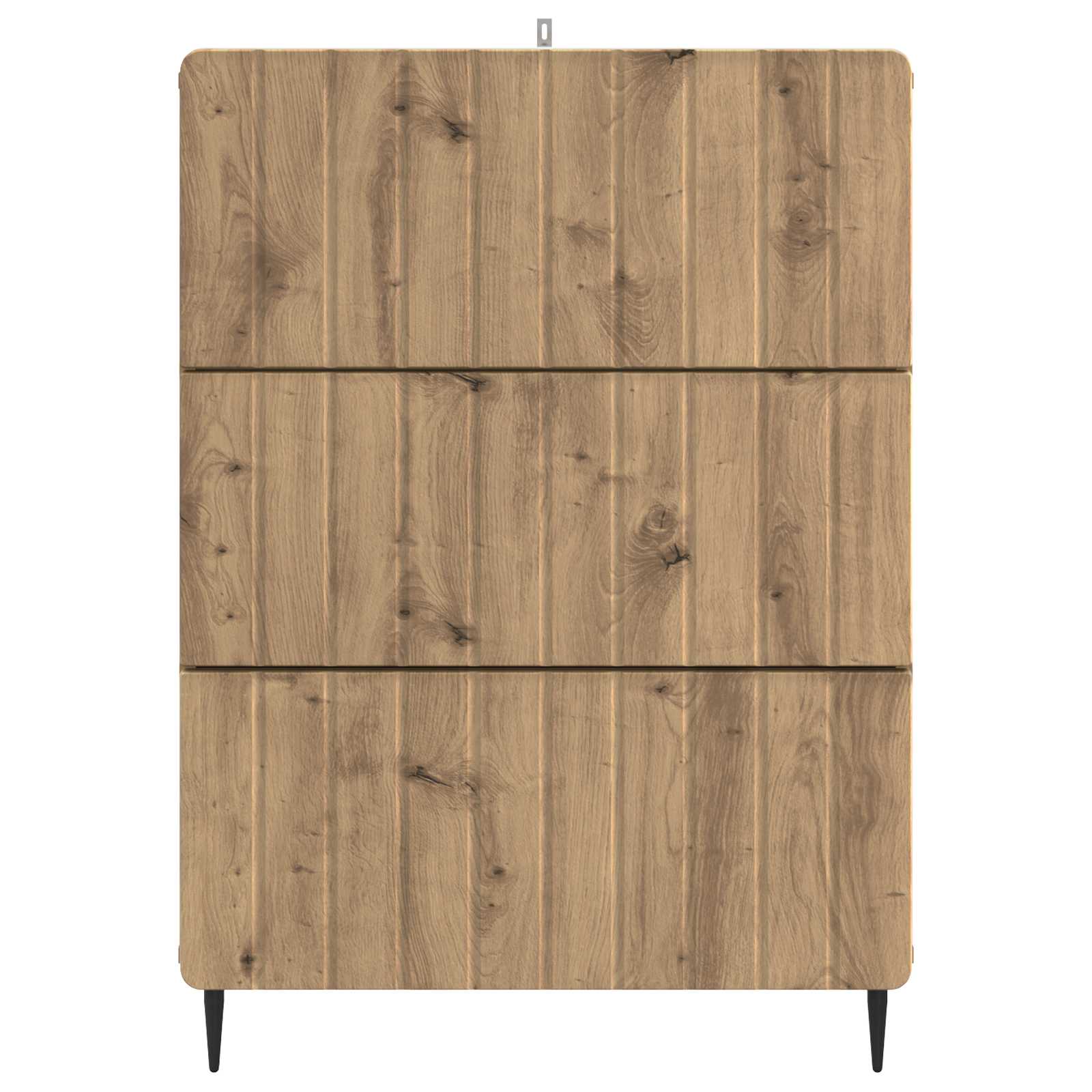Skuffeskab Artisan-eg 66 x 34,5 x 92 cm Konstrueret træ