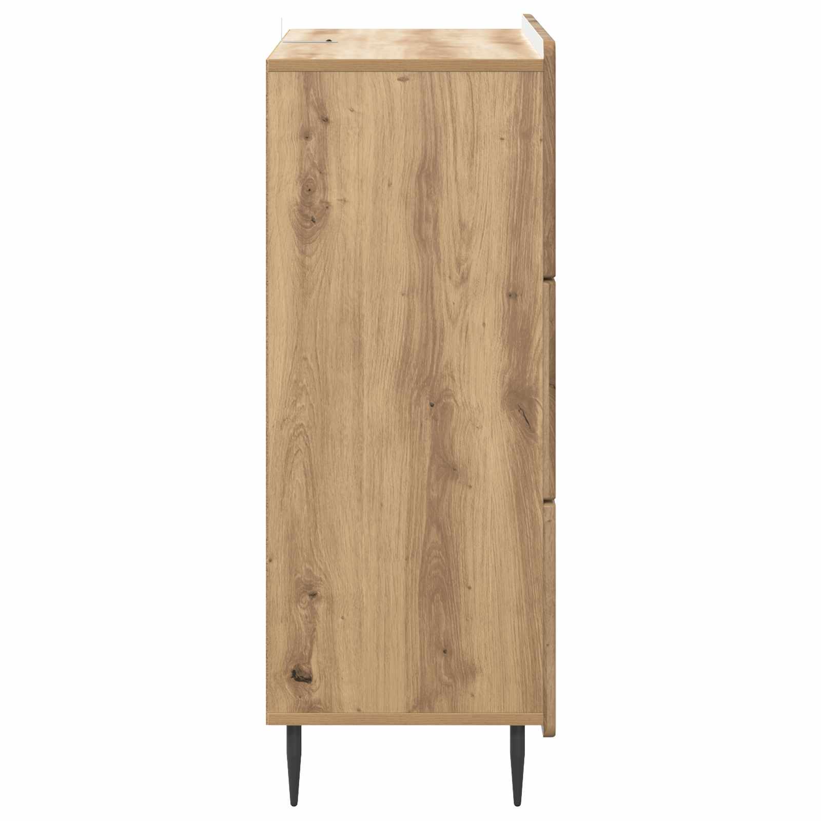 Skuffeskab Artisan-eg 66 x 34,5 x 92 cm Konstrueret træ