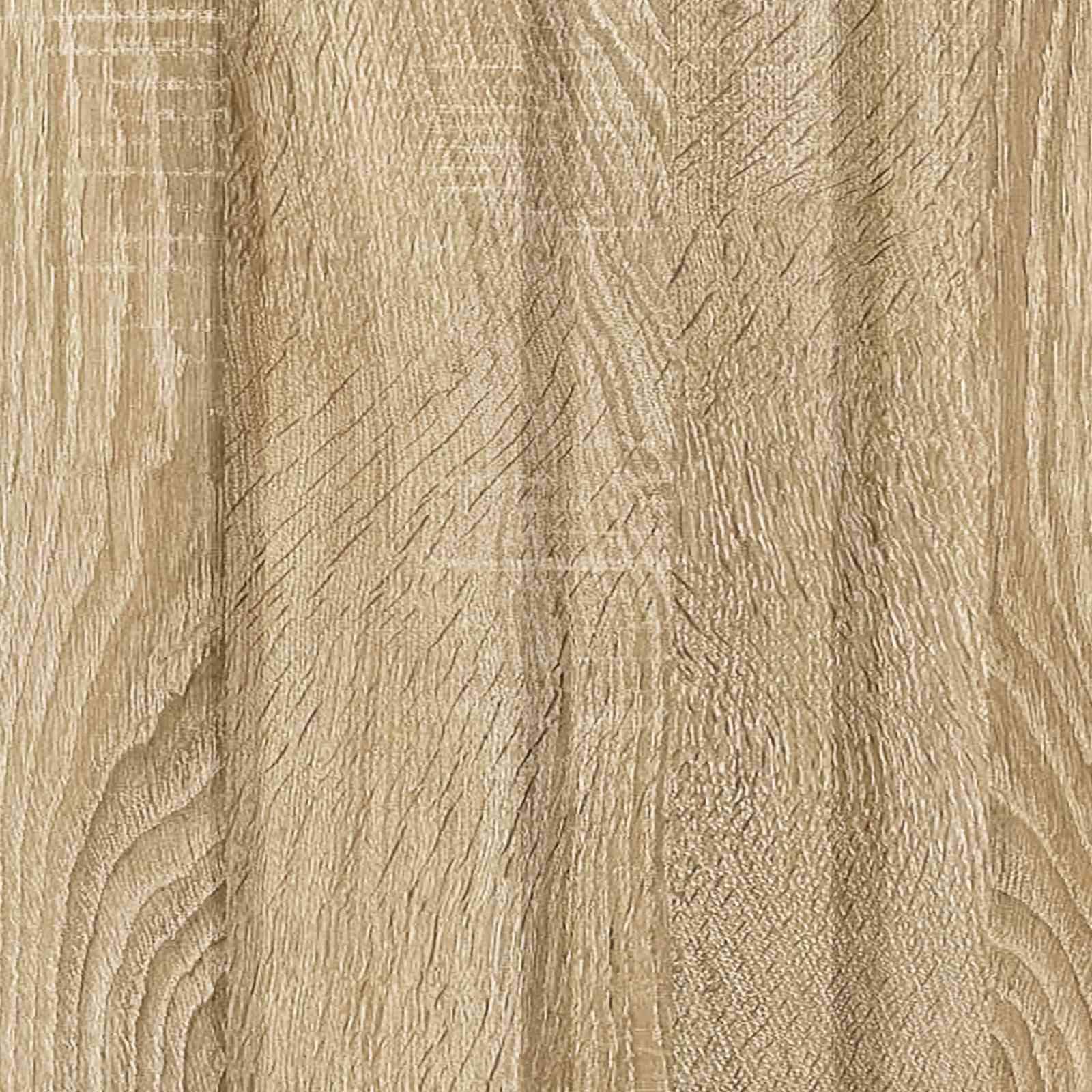 Skuffeskab Sonoma-eg 33 x 34,5 x 92 cm Konstrueret træ