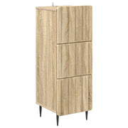 Skuffeskab Sonoma-eg 33 x 34,5 x 92 cm Konstrueret træ