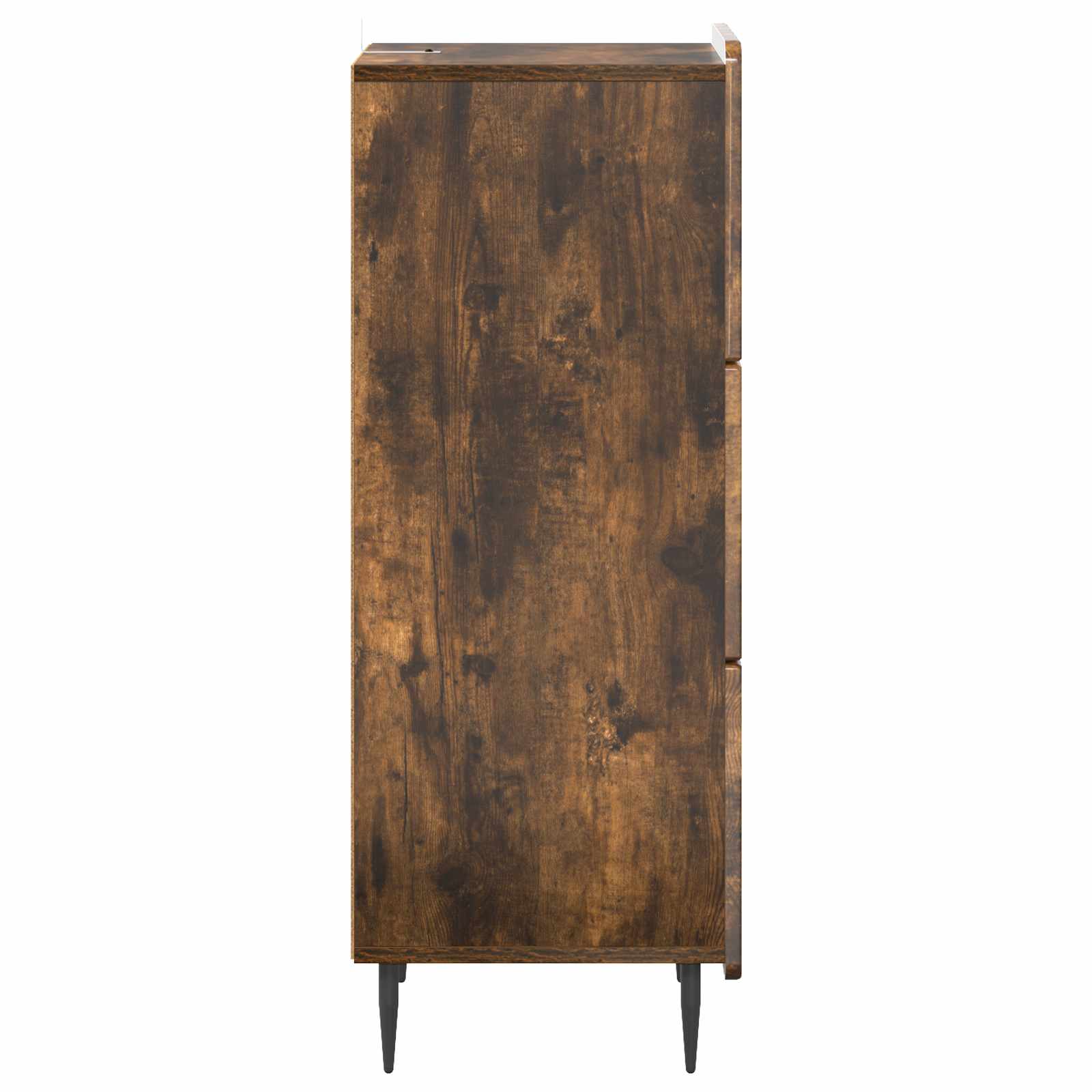 Skuffeskab Røget eg 33 x 34,5 x 92 cm Konstrueret træ