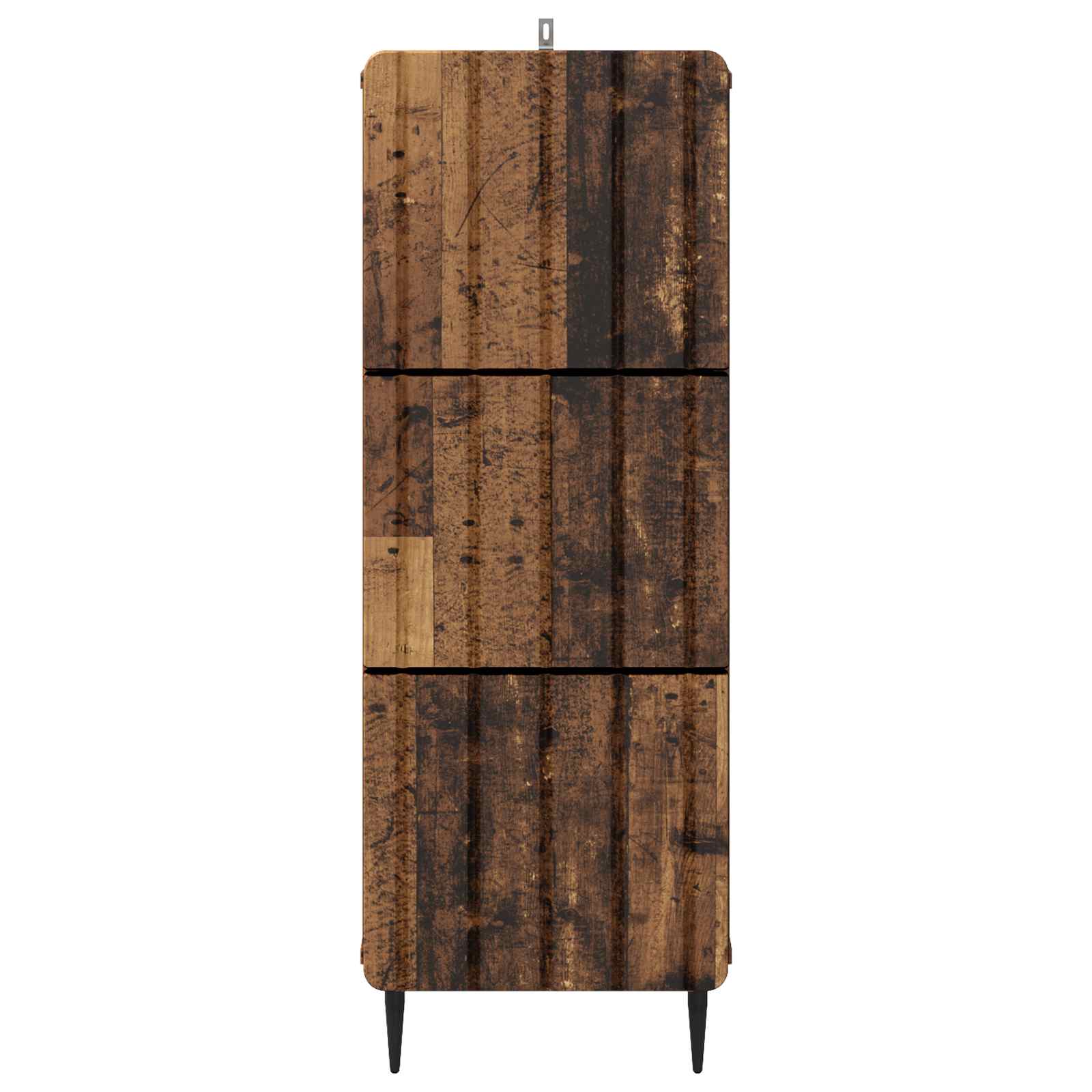 Skuffeskab Gammelt træ 33 x 34,5 x 92 cm Konstrueret træ