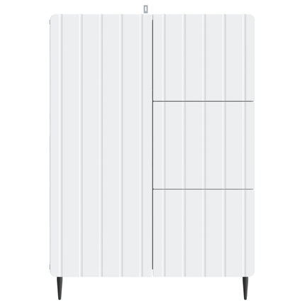 Sideboard Hvid 66 x 34,5 x 91,5 cm Konstrueret træ