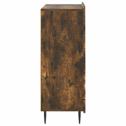 Sideboard Røget eg 66 x 34,5 x 92 cm Konstrueret træ