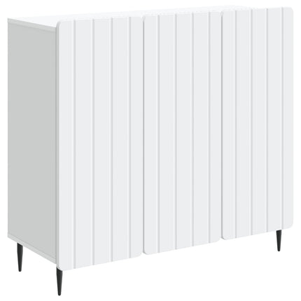 Sideboard Hvid 89 x 34,5 x 82 cm Konstrueret træ