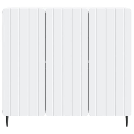 Sideboard Hvid 89 x 34,5 x 82 cm Konstrueret træ