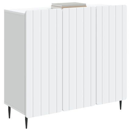 Sideboard Hvid 89 x 34,5 x 82 cm Konstrueret træ