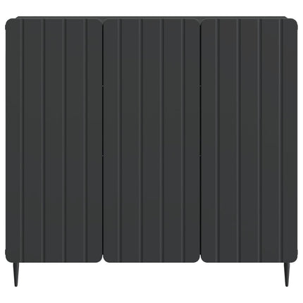 Sideboard Sort 89 x 34,5 x 82 cm Konstrueret træ