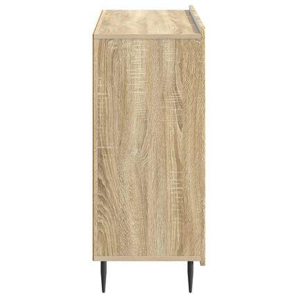 Sideboard Sonoma-eg 89 x 34,5 x 82 cm Konstrueret træ