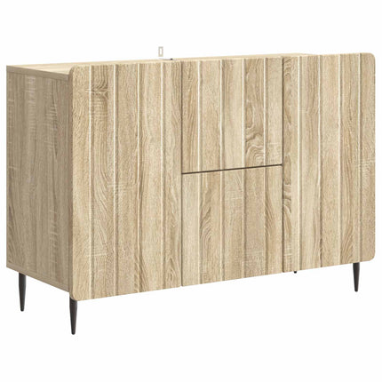 Sideboard Sonoma-eg 89 x 34,5 x 62 cm Konstrueret træ