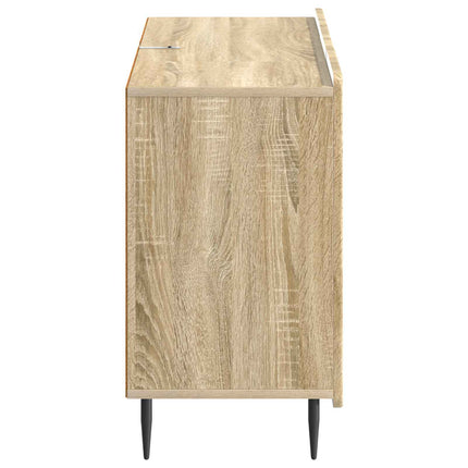 Sideboard Sonoma-eg 89 x 34,5 x 62 cm Konstrueret træ