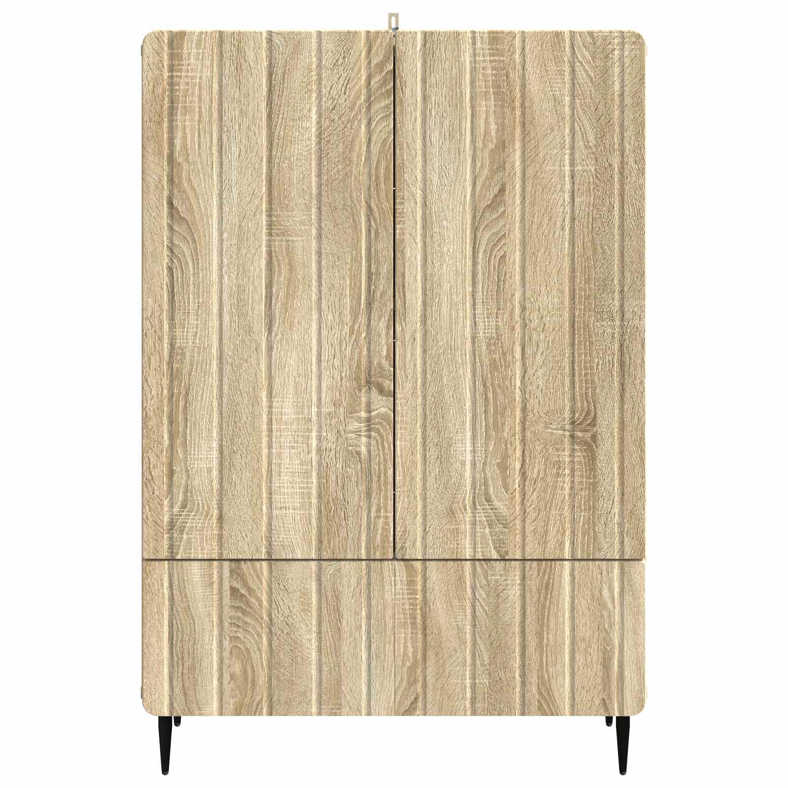 Sideboard Sonoma-eg 66 x 34,5 x 97 cm Konstrueret træ